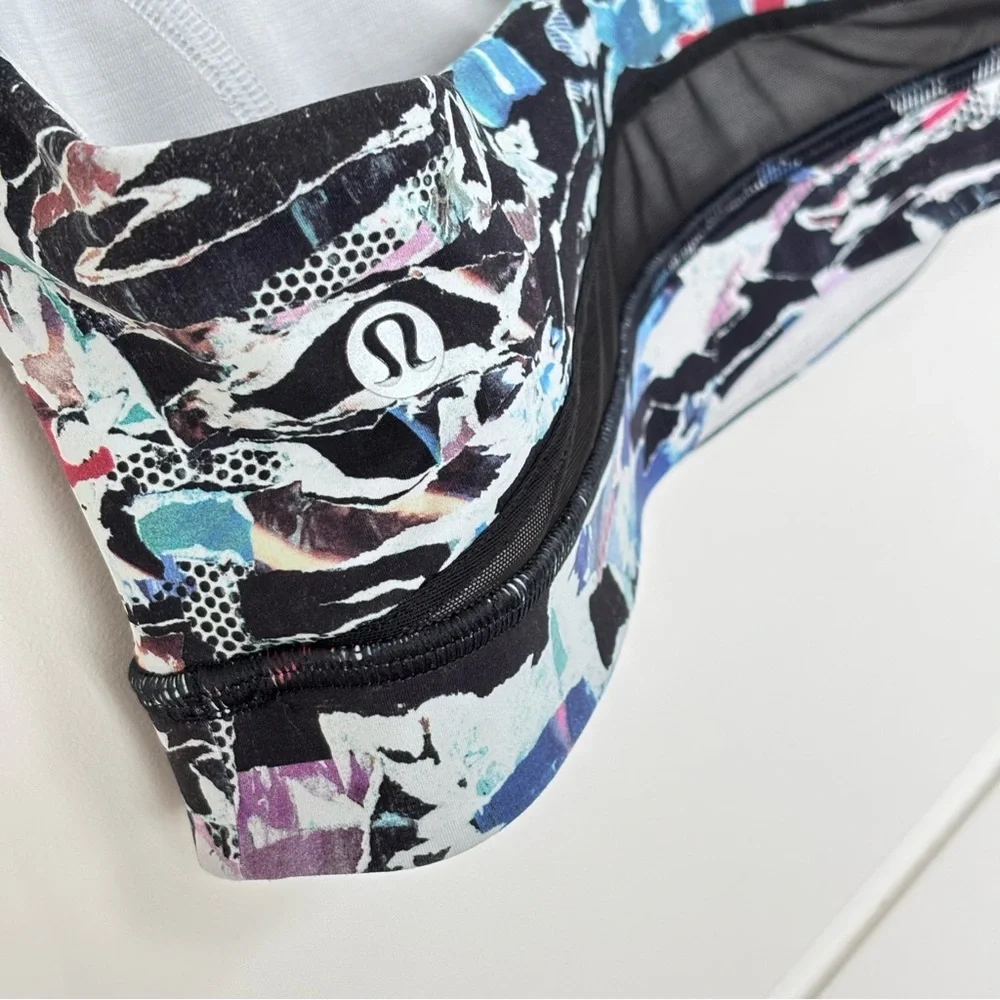 Lululemon Break Free Bra Culture Clash Starlight Black / Black Size 12
